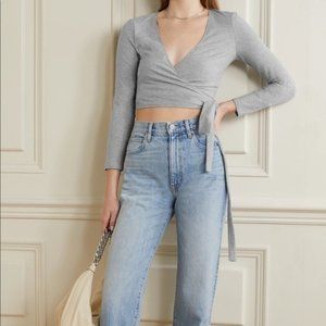 Reformation Catarina Wrap Top